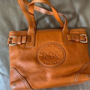 Michael Kors Cognac bag, like new condition! Dust bag included!